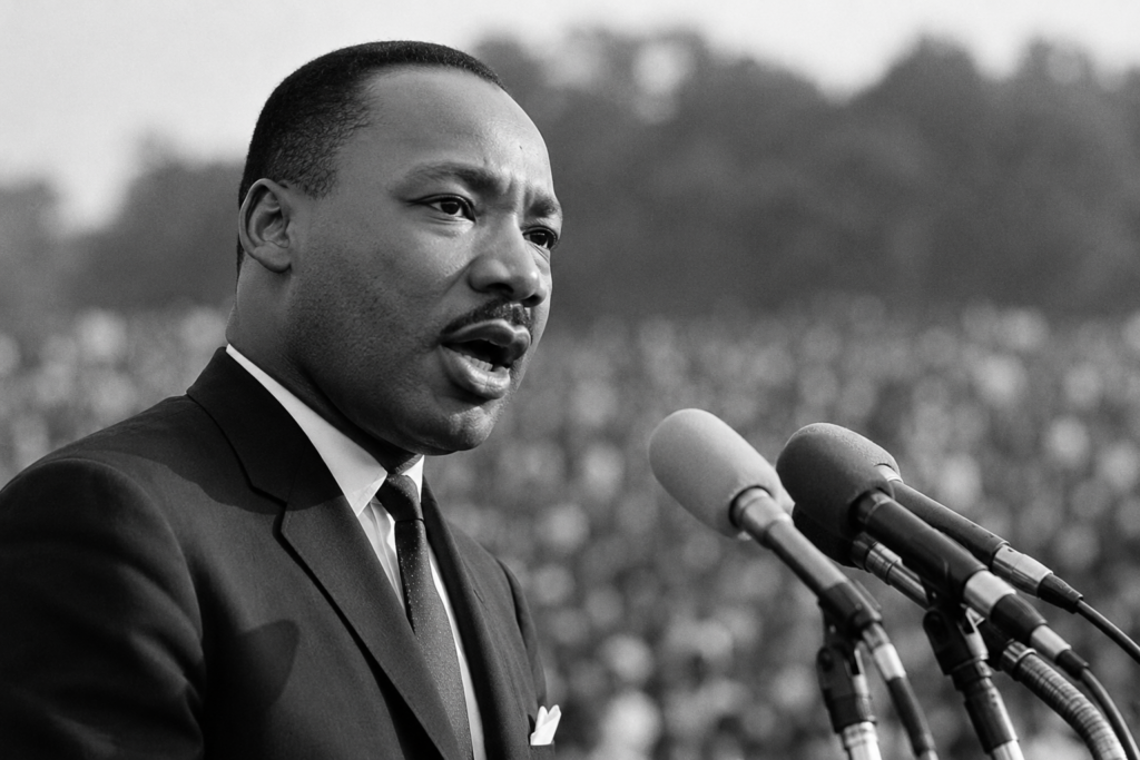 The use of evocative language to create meaning in MLK's speech